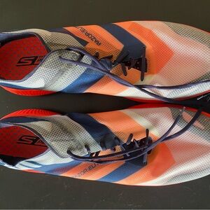 Skechers Men's Blue and Orange Razor Elite Trainers